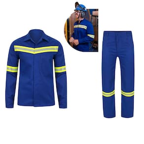 Conjunto Uniforme Nr10 EPI Faixa Refletiva Segurança do Trabalho Eletricista Mecanico Obra Rodovia Estrada