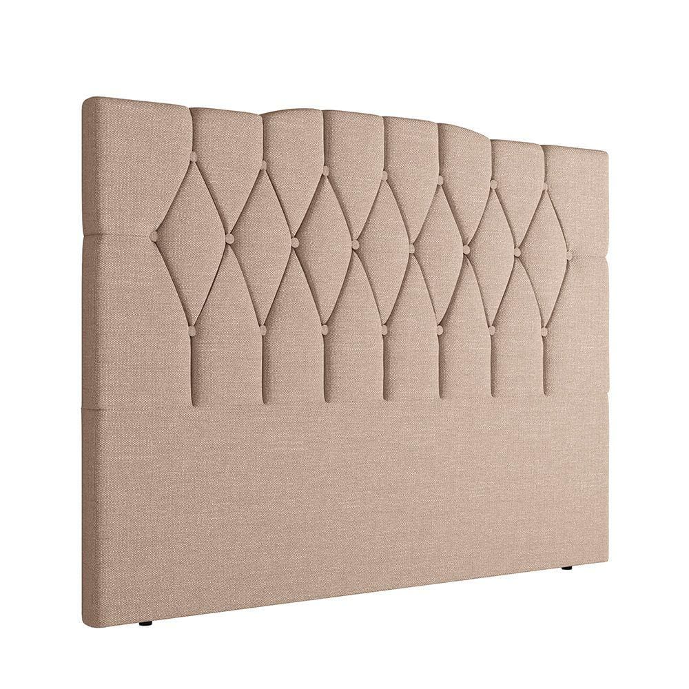 Cabeceira Para Cama Box Queen 160 cm Amanda Linho Bege I02 - D`Rossi
