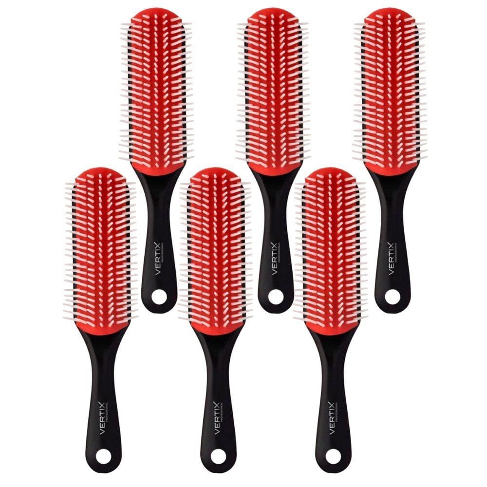 6UN Escova Profissional Styling Brush Para Topetes Vertix