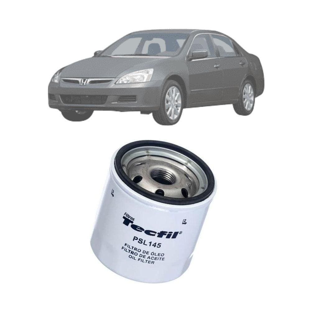 Filtro de óleo Tecfil Honda Accord de 1992 até 2005