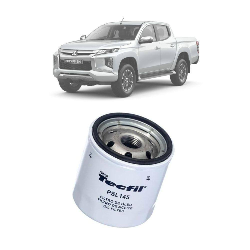 Filtro de óleo Tecfil Mitsubishi L200 de 2000 até 2020