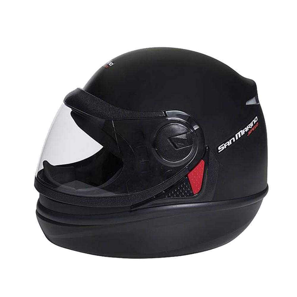 Capacete Speed Classic Preto Fosco TAM 56