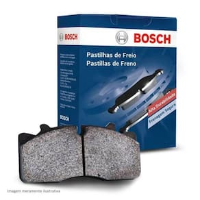 Jogo Pastilha Freio Dianteiro BB46 Bosch GM Corsa 2002 à 2008