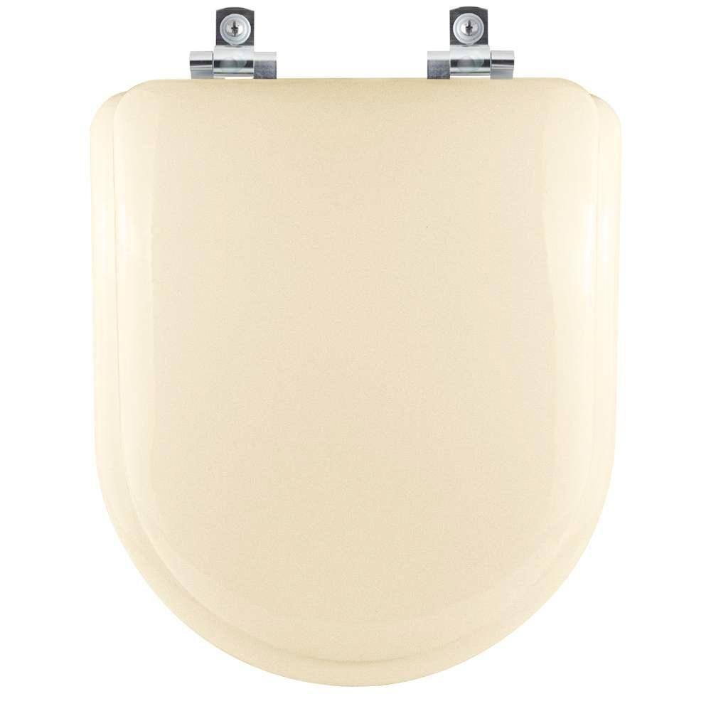 Tampa de vaso Almofadado Soft Close Carrara Bege Claro para bacia Deca