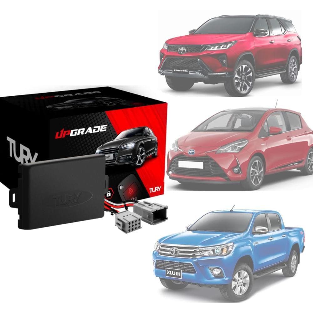 Módulo de vidro Tury PRO 4.77 EV 4 portas P/Toyota SW4 2017