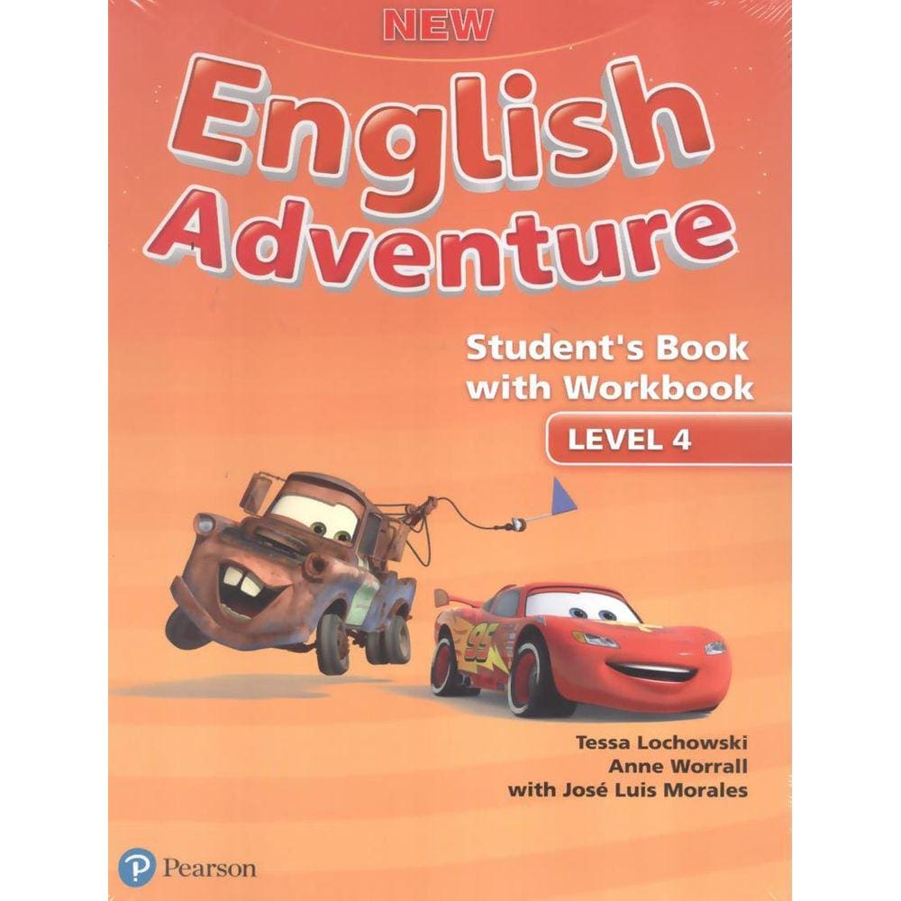 New English Adventure 4 Sb With Wb - 1St Ed