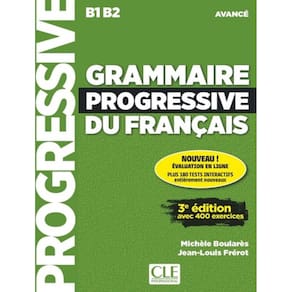 Grammaire Progressive Du Francais - Niveau Avance + Appli + Cd - 3Eme Ed