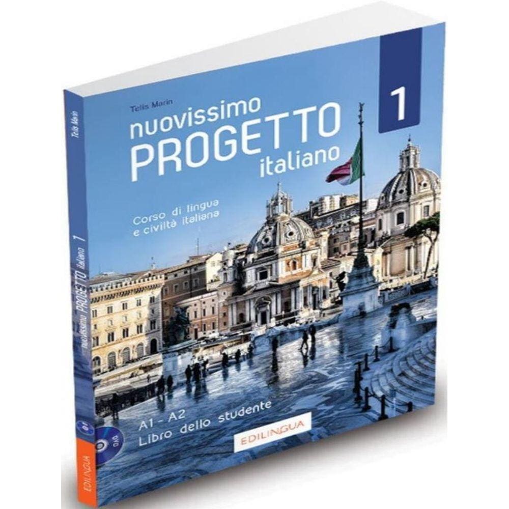 Nuovissimo Progetto Italiano 1 (A1-A2) - Libro Dello Studente + Dvd