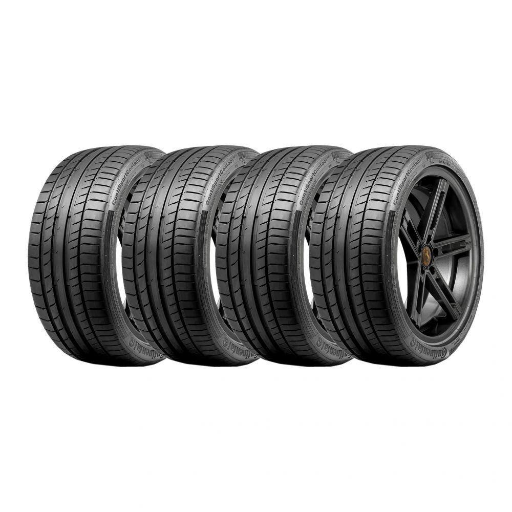 Pneu Continental Pneus Sportcontact 5 Runflat 225/40 R19 93y - 4 Unidades
