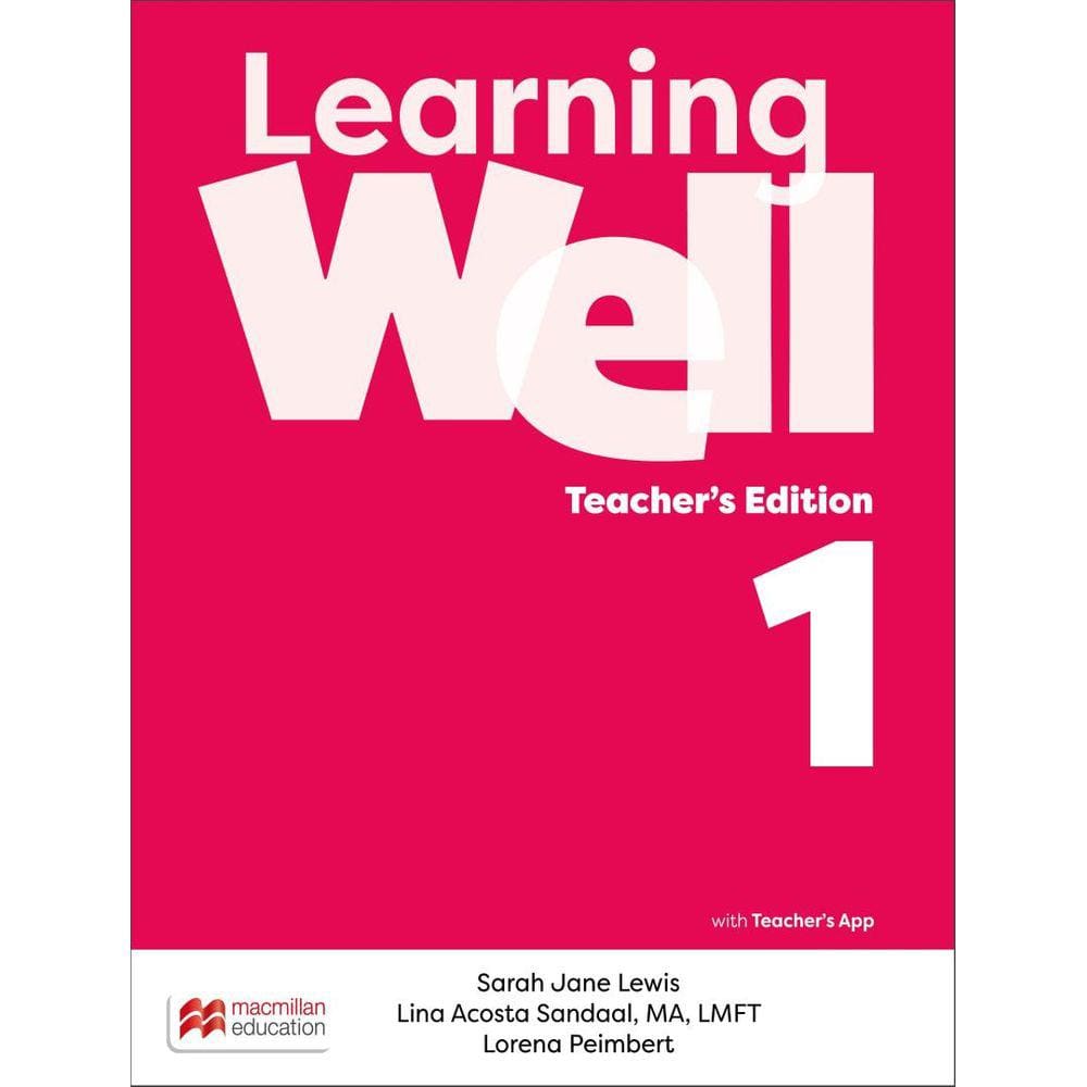 Learning Well 1 Teachers Book - 1St Ed