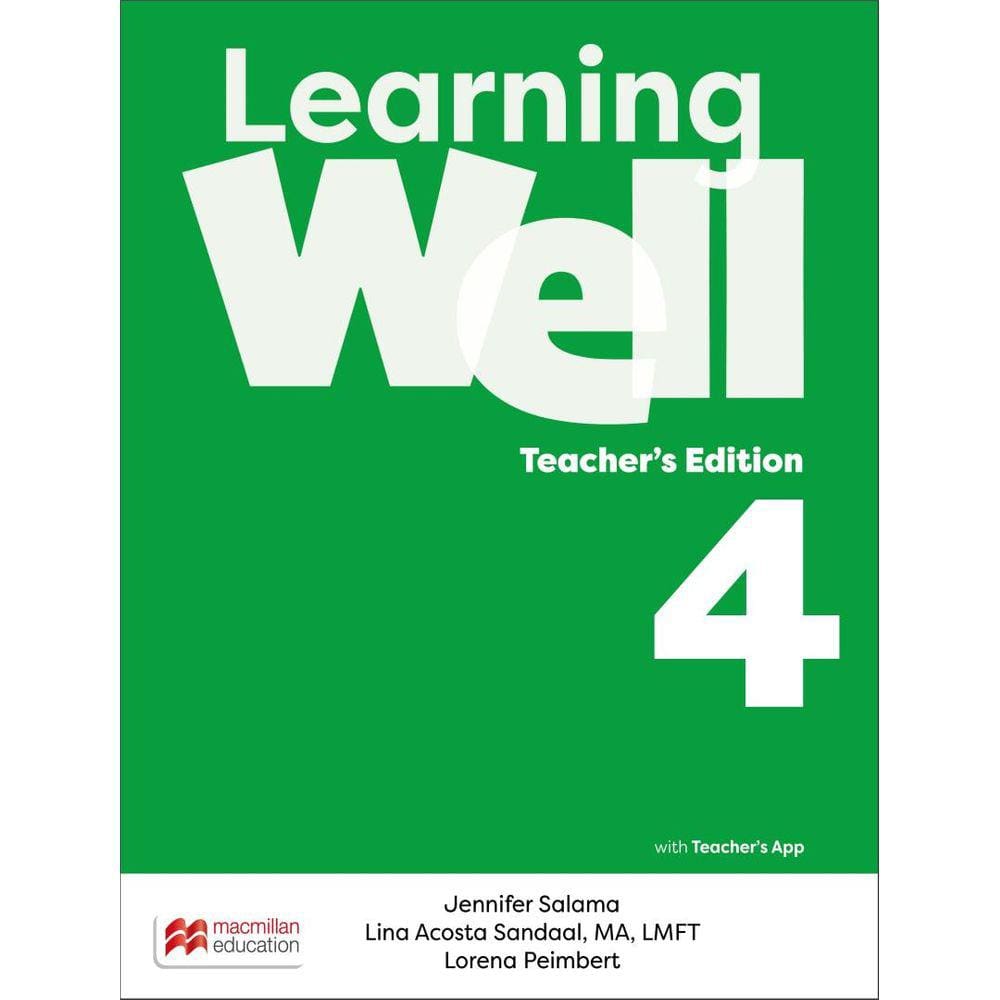 Learning Well 4 Teachers Book - 1St Ed