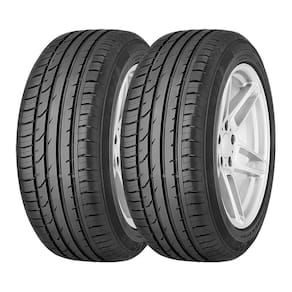 Kit 2 Pneus Continental Aro 16 215/45R16 ContiPremiumContact 2 AO 90V FR XL