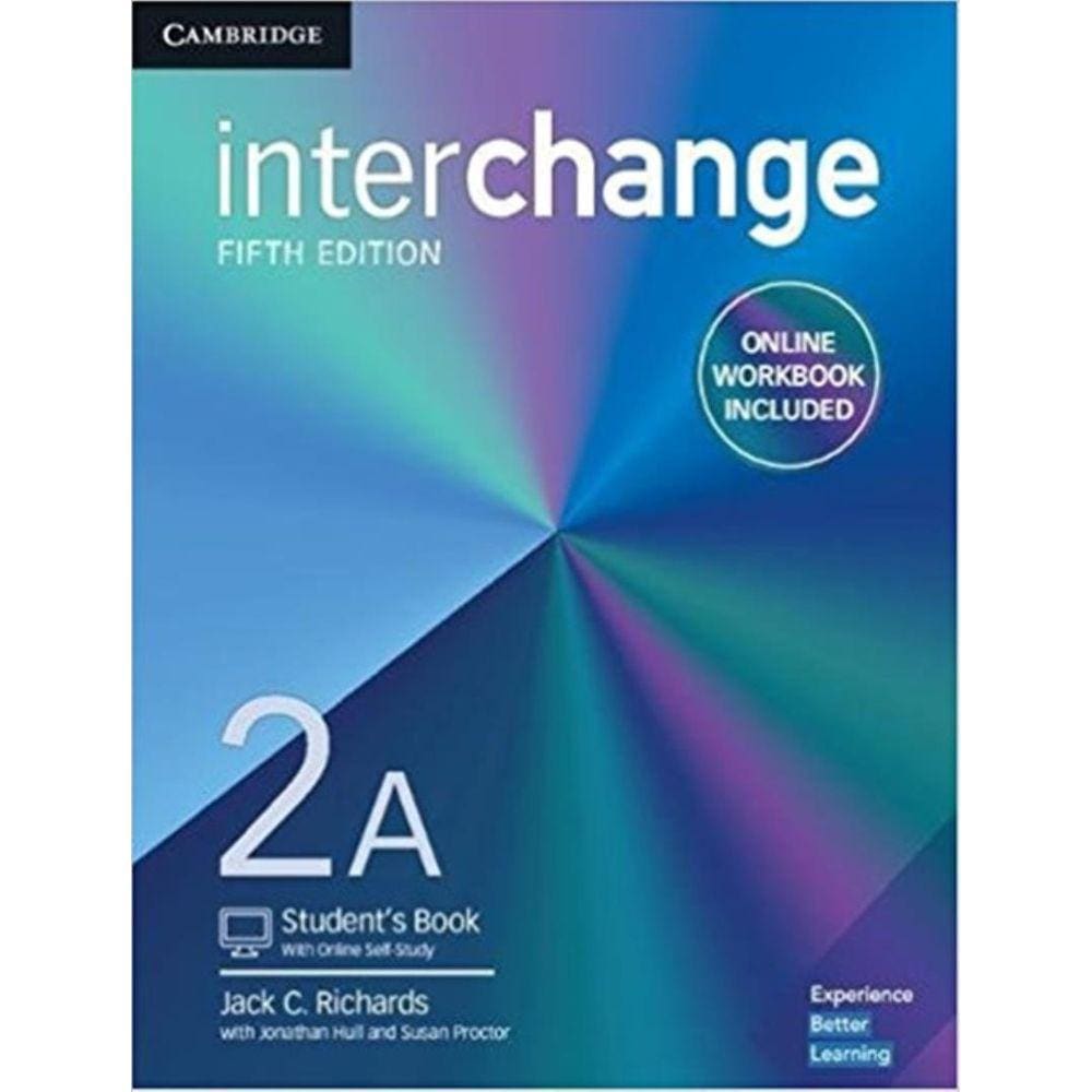 Interchange 2A Sb With Online Self-Study And Online Wb - 5Th Ed