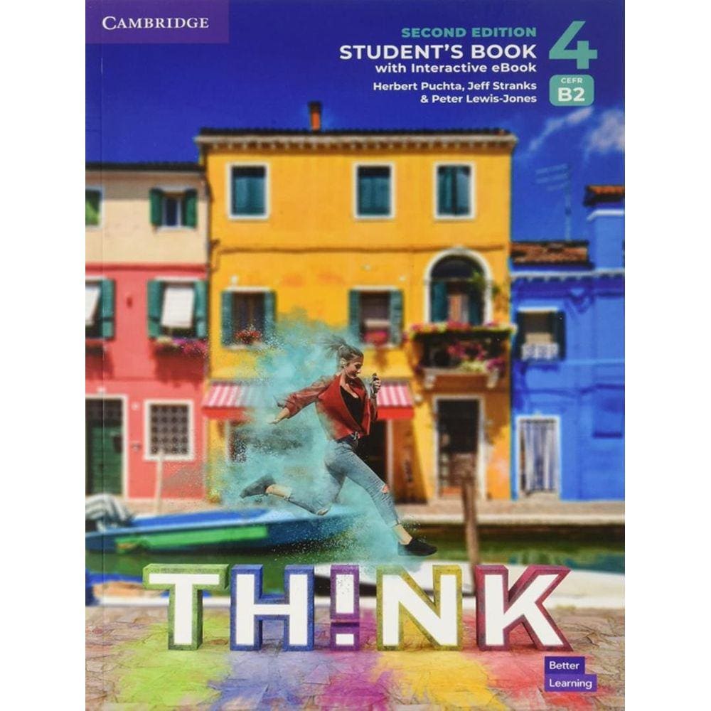 Think 4 Sb With Wb Digital Pack - British English - 2Nd Ed