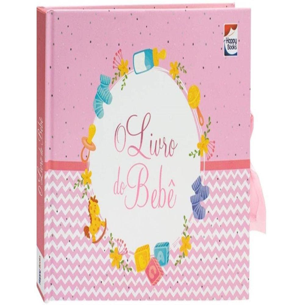 Livro Do Bebe - Rosa
