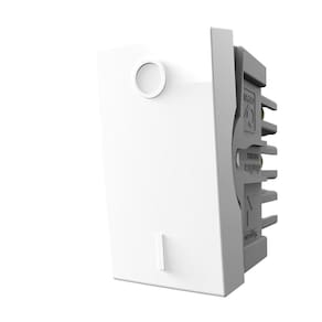 Módulo Interruptor bipolar simples 10A 250V~ Módulo Pro Alumbra Branco