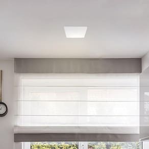 Painel LED Frameless Embutir 18W Quadrado 3000K Taschibra Branco