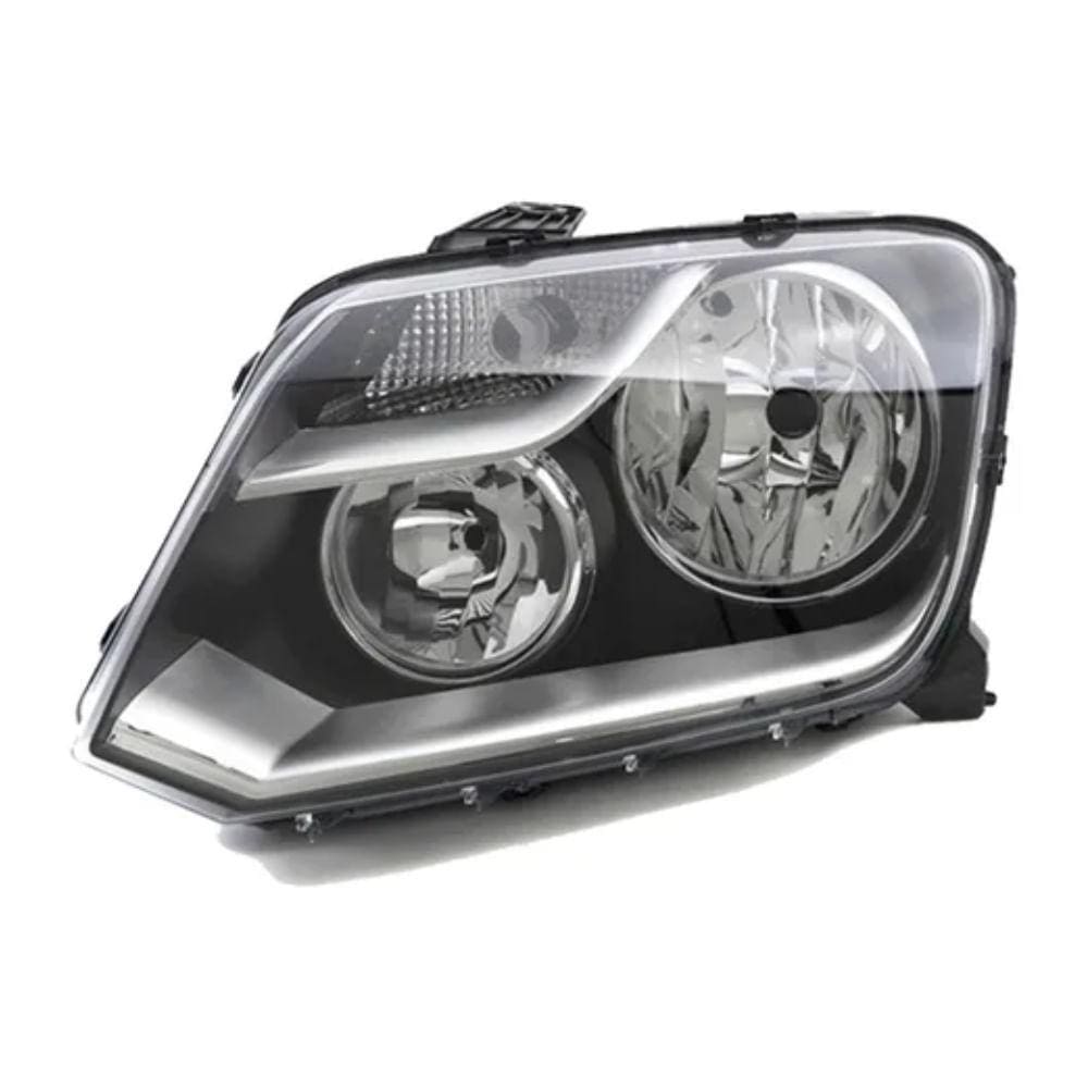 Farol Arteb H7H1 lente lisa acrilico P/Amarok 2010 a 2018 LE