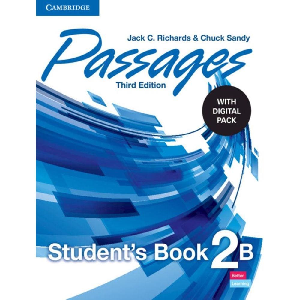 Passages 2B Sb With Digital Pack - 3Rd Ed