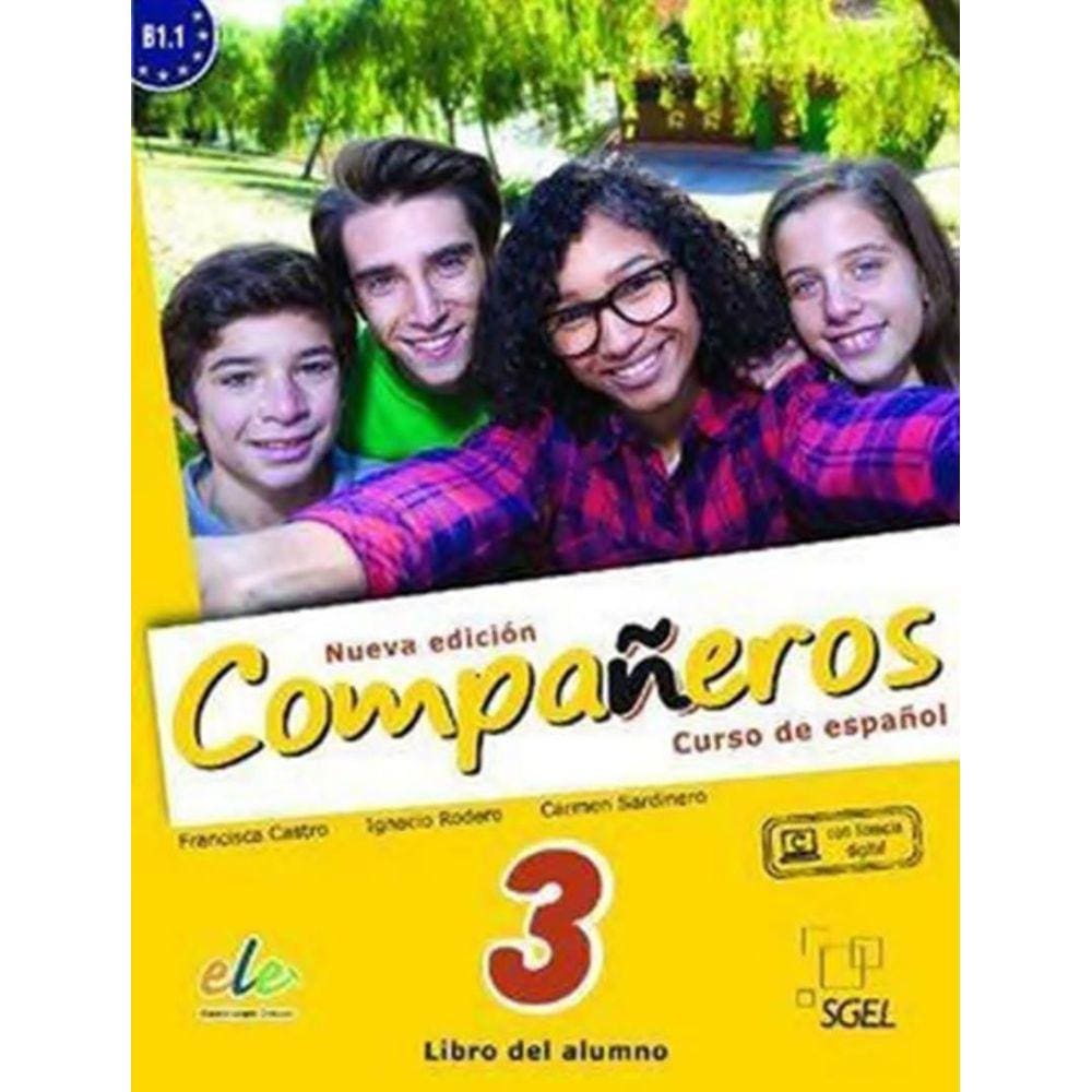 Companeros 3 (B1.1) - Edicion Brasil - Libro Del Alumno + Licencia Digital - Nueva Edicion