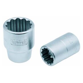 Soquete Estriado Curto 21 MM Encaixe de 3/4" - Gedore 017017