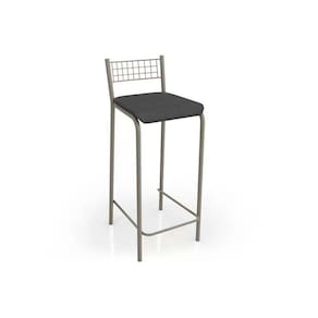 Banqueta Sala De Jantar Gênova 1b705nk 1 Un Niquel/preto 110 - Kappesberg