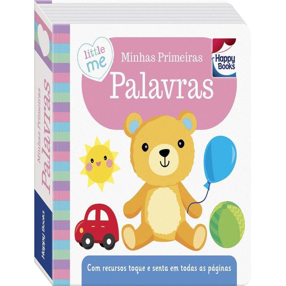Little Me Livrinhos Rechonchudos-Toque E Sinta: Palavras