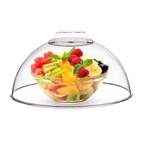 Tampa Acrílico Transparente Pequena Para Bolos E Tortas 23Cm