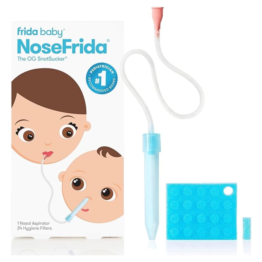 NoseFrida Aspirador Nasal para Bebê com Estojo Portátil