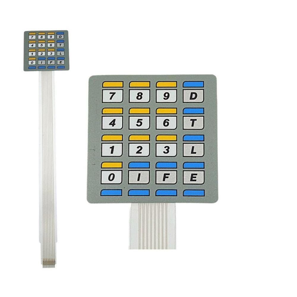 Teclado Balança Urano Us 15 Cinza Pinado - Cód 605
