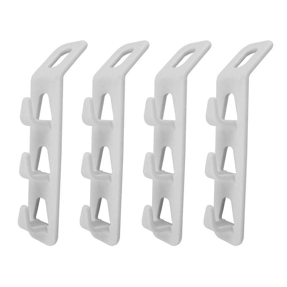 Kit 4 Ganchos Para Cabide Economize Espaço