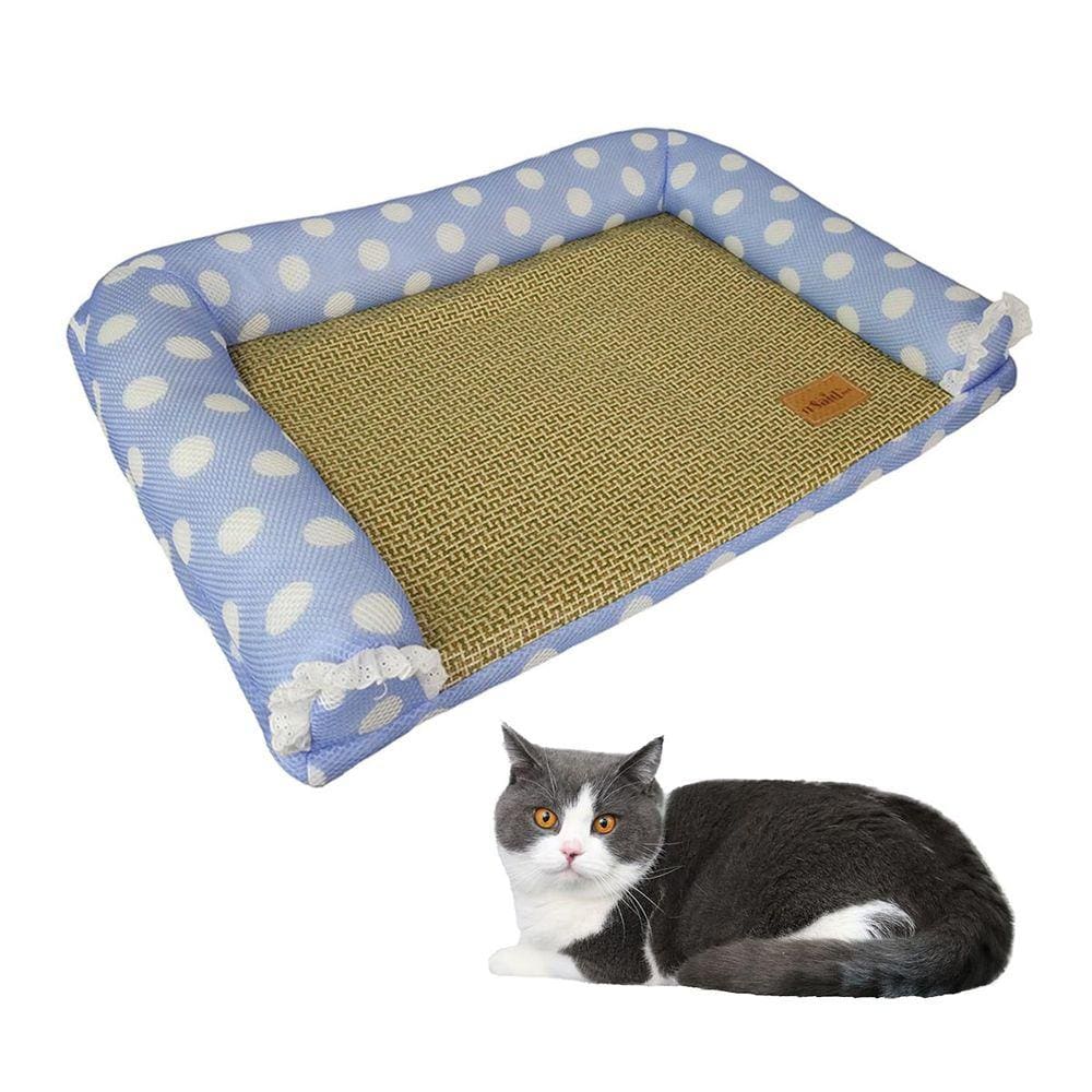 Cama Arranhador Gato Felino Pet Esteira Almofada Lavavel Resistente Animal de Estimaçao Macio Aconchegante