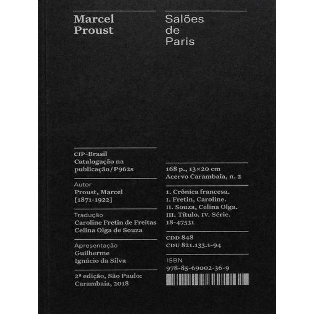Saloes De Paris - 2ª Ed
