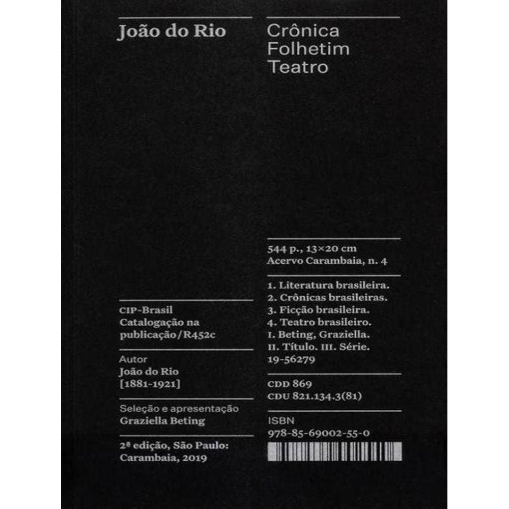 Cronica, Folhetim, Teatro