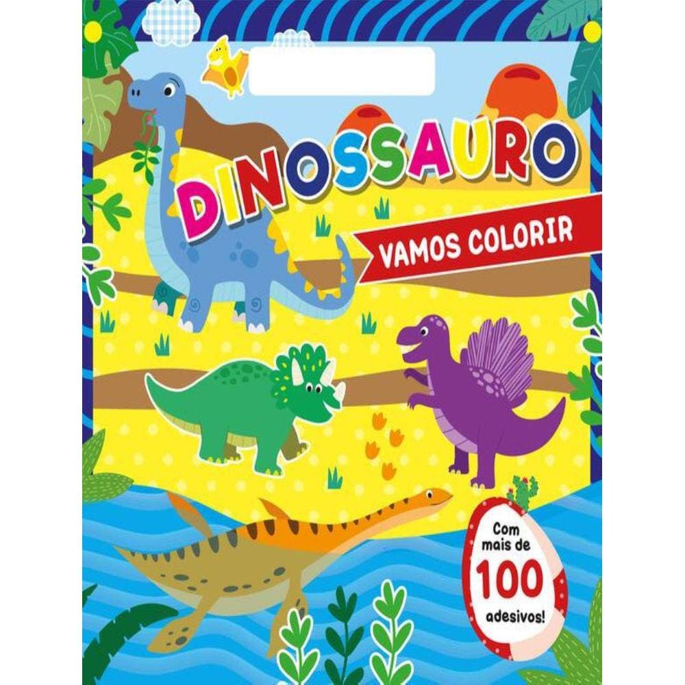 Vamos Colorir - Dinossauro
