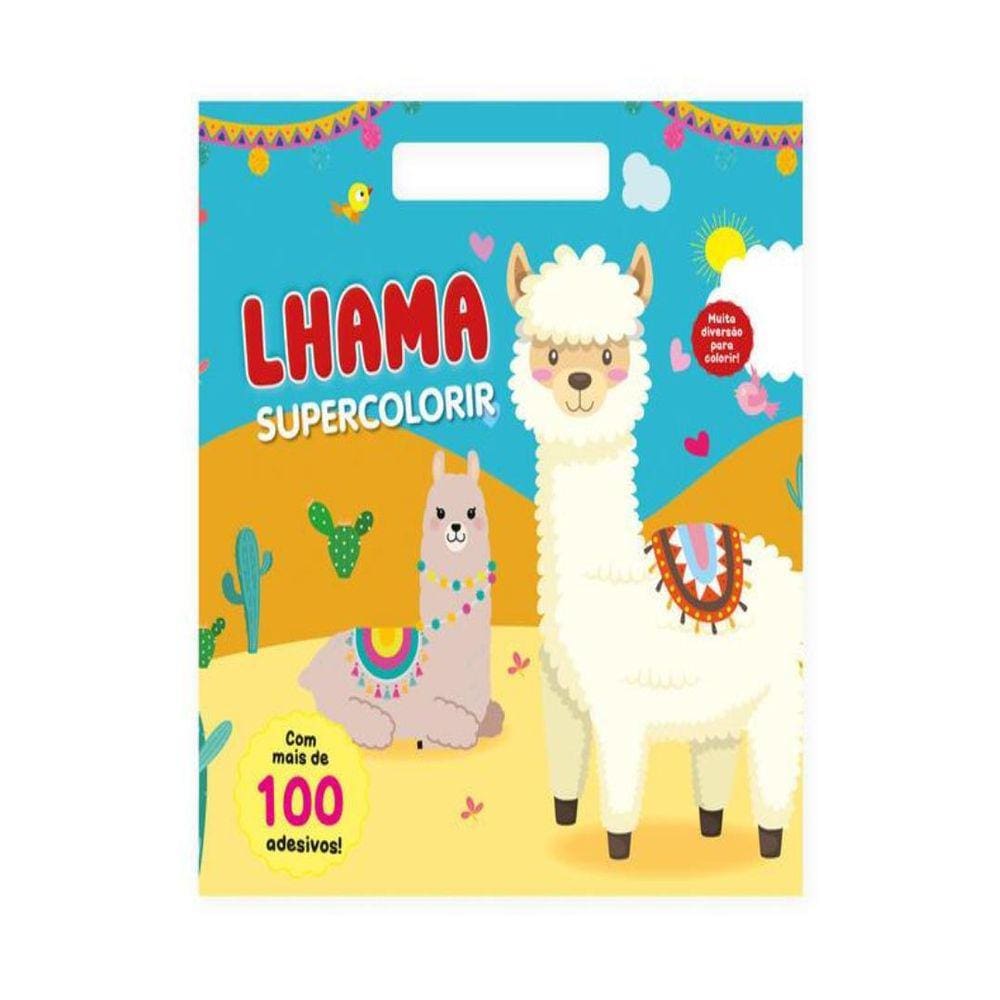 Supercolorir - Lhama