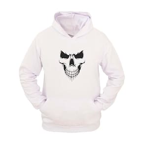 Moletom Masculino Canguru Ragor Estampa Caveira Skull Capuz
