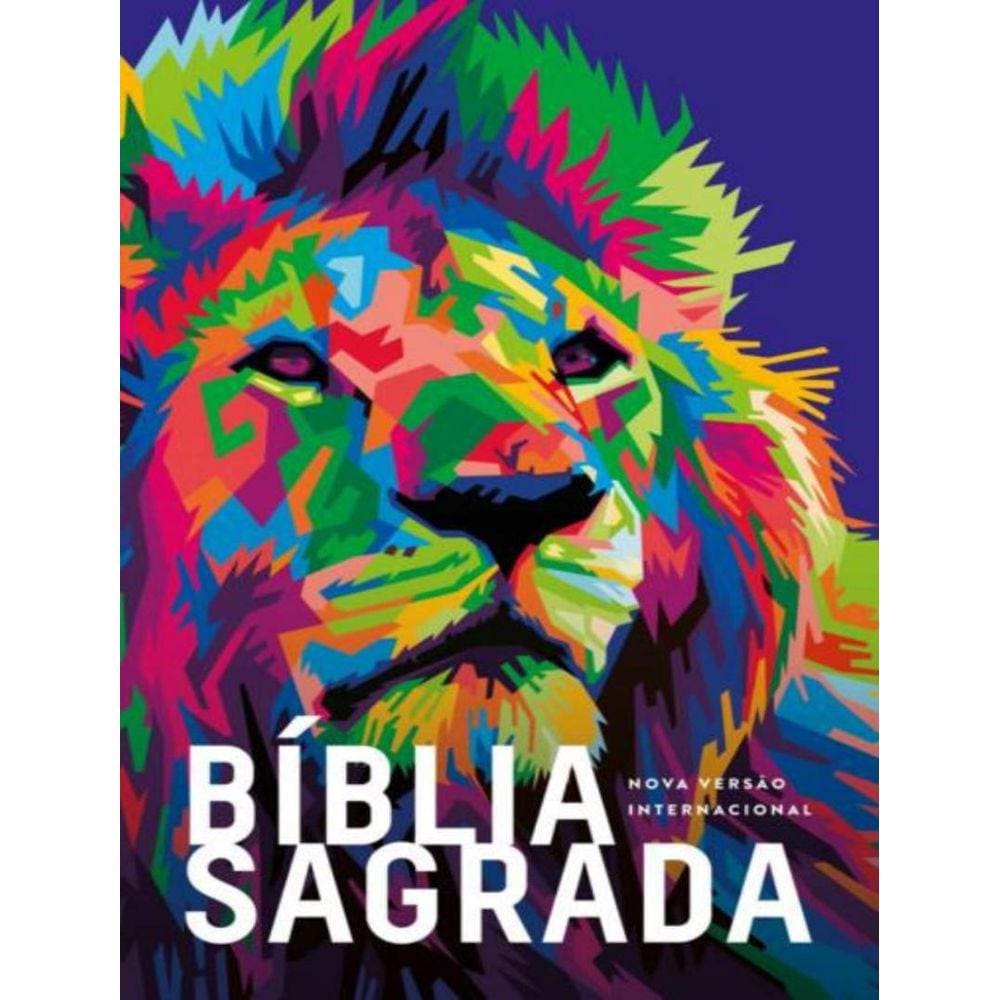 Biblia Sagrada, Nvi, Brochura, Leao Pop