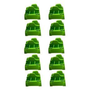 20 Porta Guardanapo Verde Com Furador Ideal Para Restaurantes
