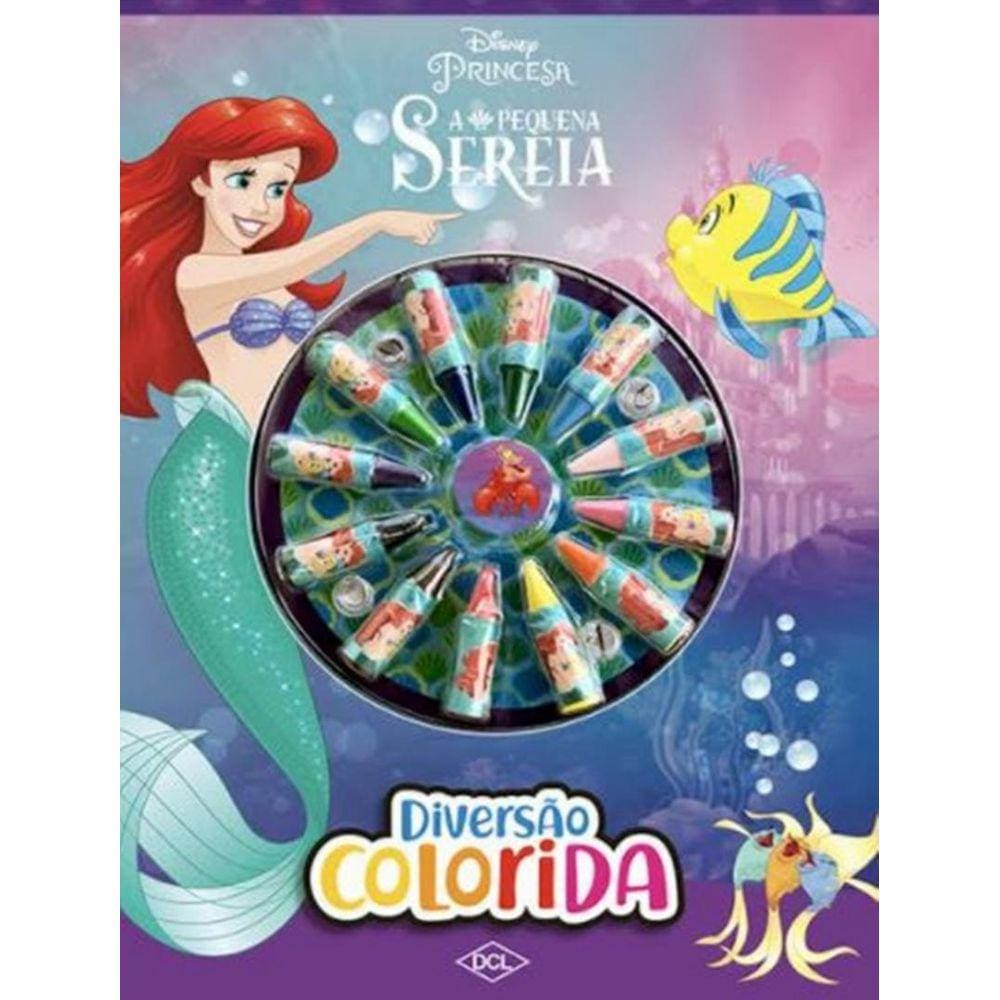 Disney - Cores - A Pequena Sereia