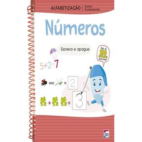 Ensino Fundamental Alfabetizacao Escreva E Apague - Numeros