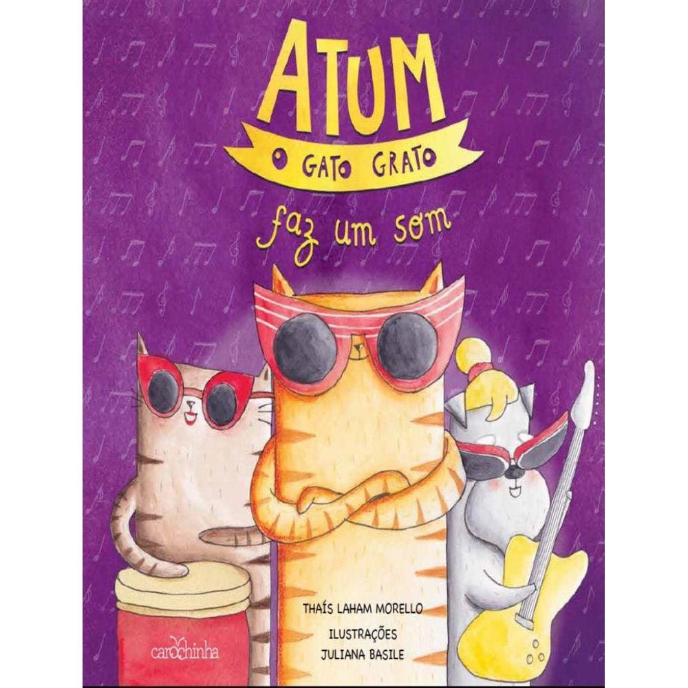 Atum, O Gato Grato Faz Um Som