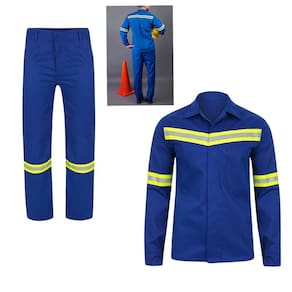 Conjunto Uniforme EPI Nr10 Faixa Refletiva Segurança do Trabalho Eletricista Mecanico Obra Estrada Avenida Rodovia