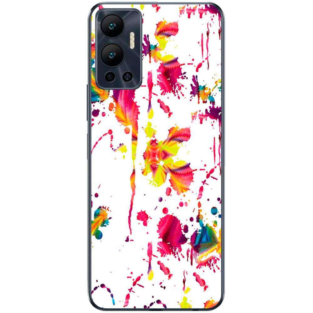 Capa Adesivo Skin205 Verso Para Infinix Hot 12 (2022)