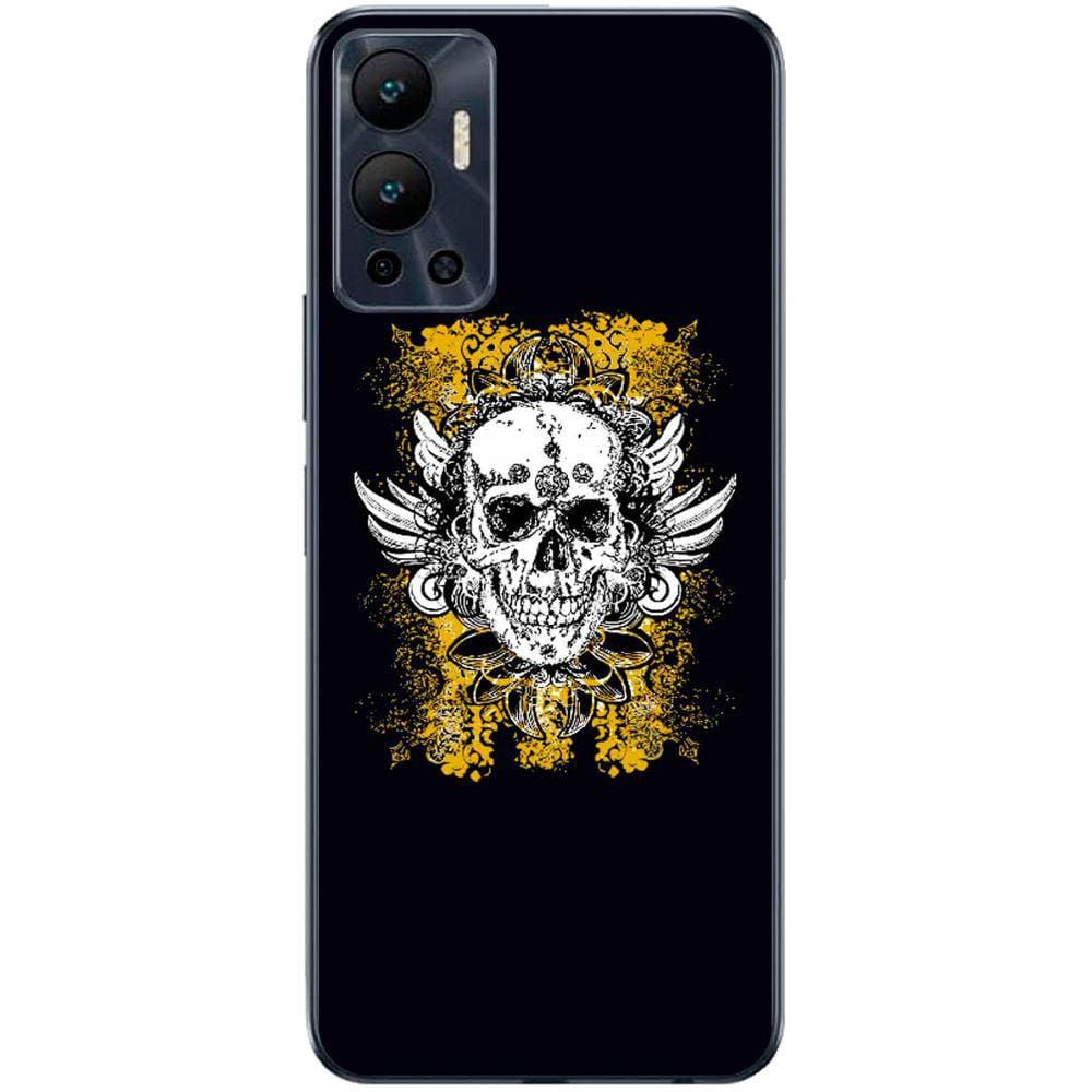 Capa Adesivo Skin374 Verso Para Infinix Hot 12 (2022)
