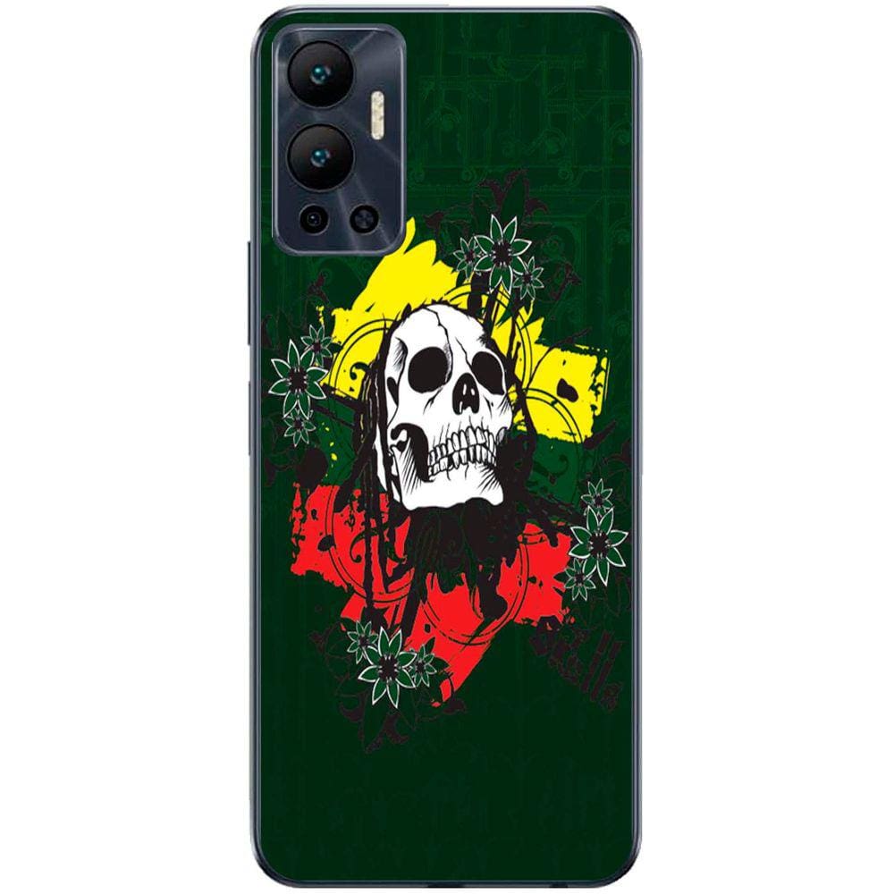 Capa Adesivo Skin024 Verso Para Infinix Hot 12 (2022)