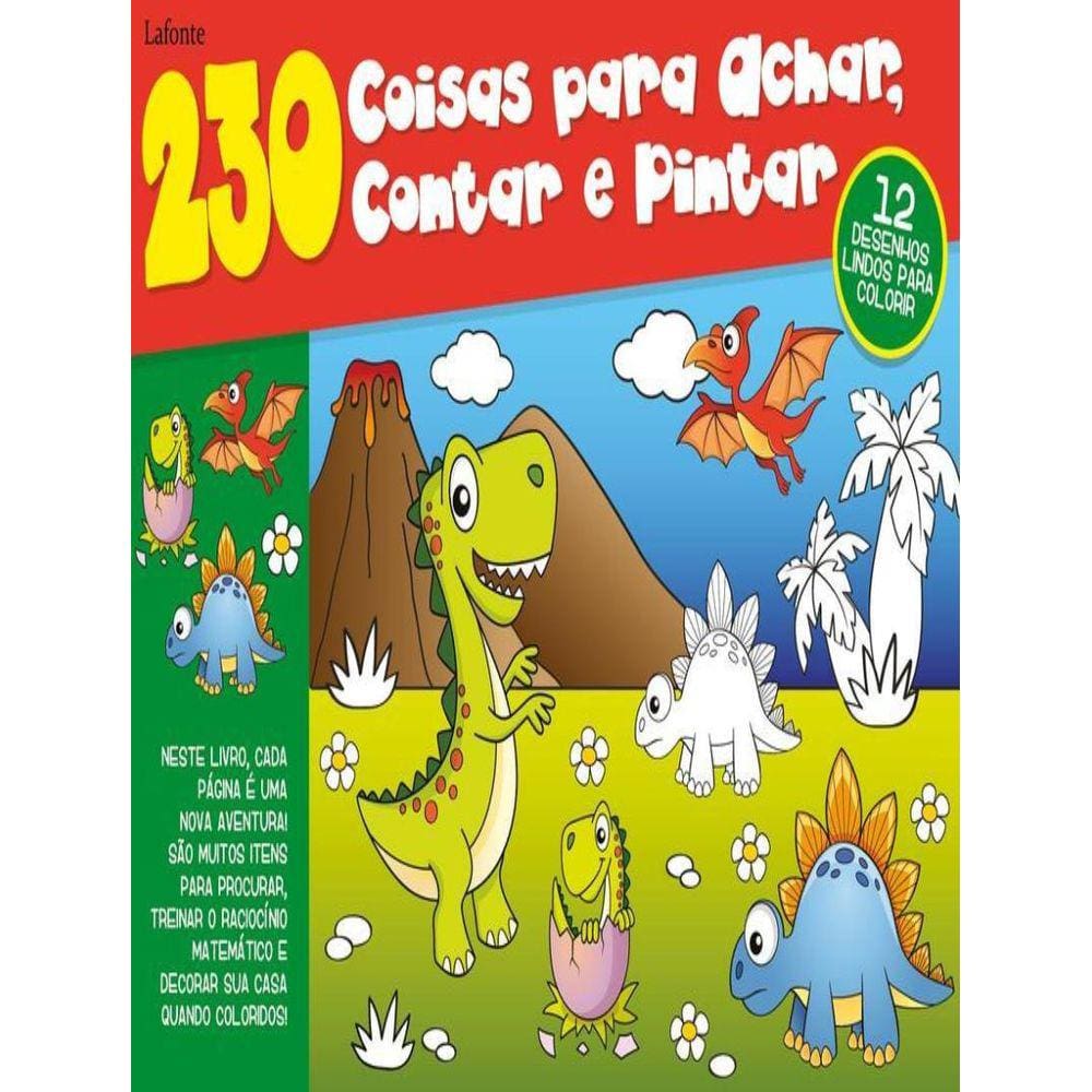 230 Coisas Para Achar, Contar E Pintar