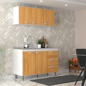 Cozinha Modulada 2 Peças Ipanema Evidência Móveis