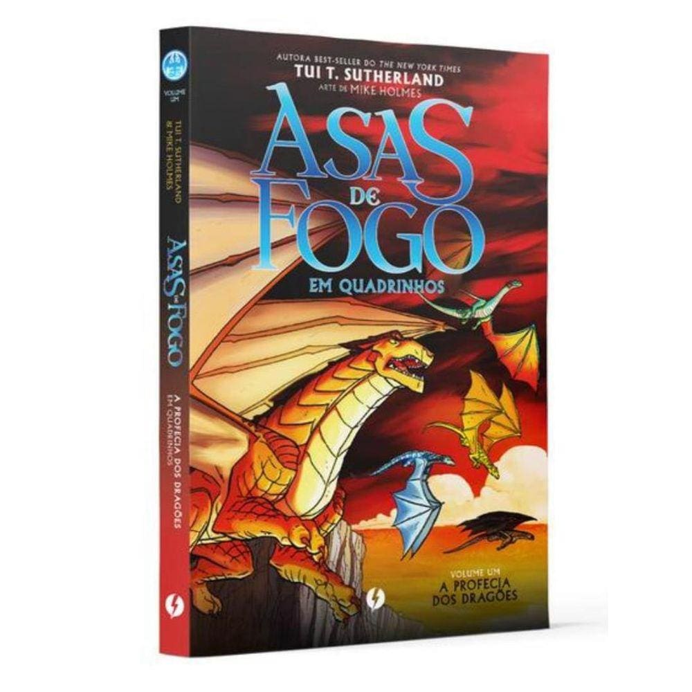 Asas De Fogo Vol. 1 - A Profecia Dos Dragoes Em Quadrinhos