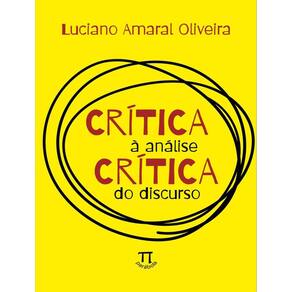 Critica A Analise Critica Do Discurso - Vol 1